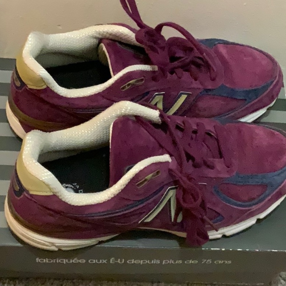 Purple New Balances